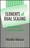 Cover for Shizuhiko Nishisato · Elements of Dual Scaling: An Introduction To Practical Data Analysis (Hardcover bog) (1993)