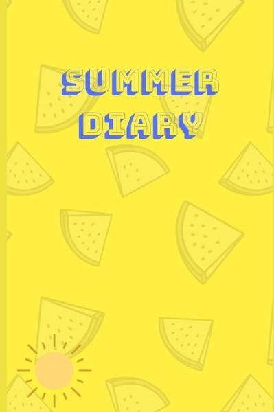 Cover for Box Leaf · Summer Diary 6&quot;x 9&quot; Diary for the summer holidays (Paperback Book) (2019)
