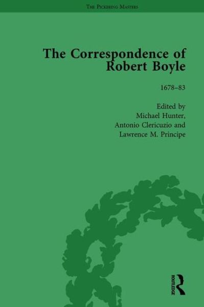 Cover for Michael Hunter · The Correspondence of Robert Boyle, 1636-1691 Vol 5 (Hardcover Book) (2001)