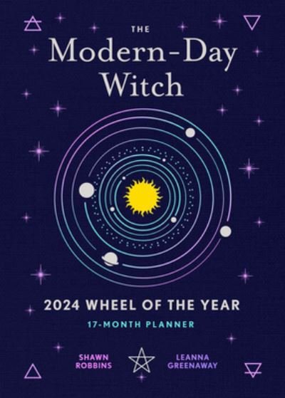 Cover for Shawn Robbins · Modern-Day Witch 2024 Wheel of the Year 17-Month Planner - The Modern-Day Witch (Paperback Bog) (2023)