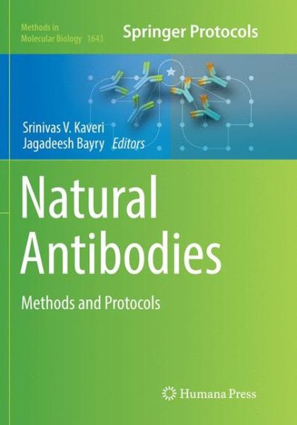 Cover for Natural Antibodies: Methods and Protocols - Methods in Molecular Biology (Paperback Book) [Softcover reprint of the original 1st ed. 2017 edition] (2018)