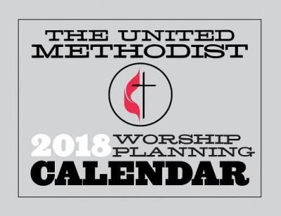 Cover for Not Available · The United Methodist Worship Planning Calendar 2018 (Kalender) (2017)