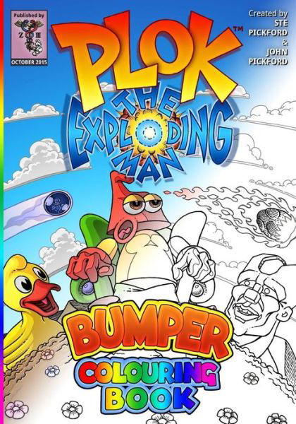 Plok Bumper Colouring Book - John Pickford - Books - Createspace Independent Publishing Platf - 9781518795091 - October 26, 2015