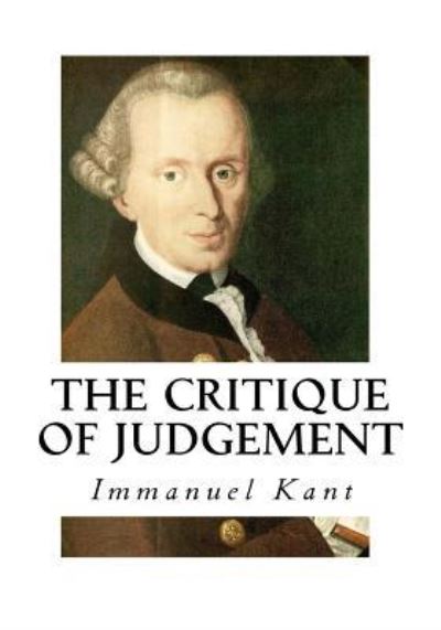 Cover for Immanuel Kant · The Critique of Judgement (Paperback Book) (2016)