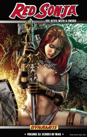 Cover for Eric Trautmann · Red Sonja: She-Devil with a Sword Volume 11: Echoes of War (Paperback Bog) (2013)