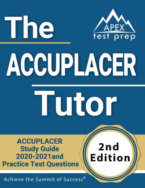 Cover for Apex Test Prep · The ACCUPLACER Tutor (Paperback Book) (2020)