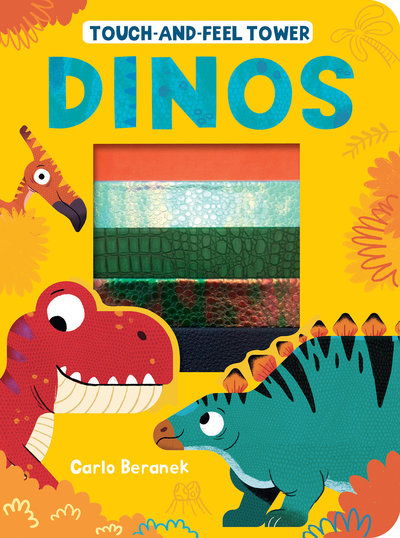 Cover for Patricia Hegarty · Touch-and-Feel Tower: Dinos (Board book) (2020)