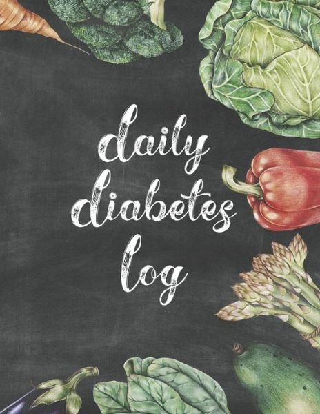 Cover for Spunky Spirited Journals · Daily Diabetes Log (Paperback Book) (2019)