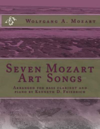 Cover for Wolfgang Amadeus Mozart · Seven Mozart Art Songs (Paperback Bog) (2014)