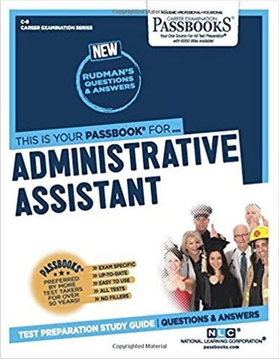 Cover for National Learning Corporation · Administrative Assistant (Paperback Book) (2018)