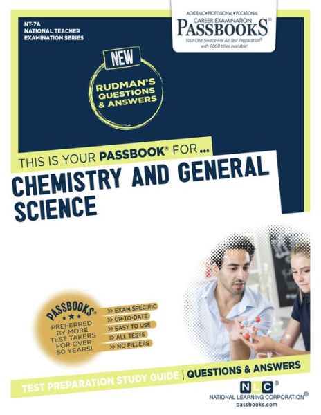 Cover for National Learning Corporation · Chemistry and General Science (Paperback Book) (2018)