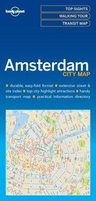 Cover for Lonely Planet · Lonely Planet Amsterdam City Map - Map (Map) (2016)