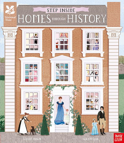 Cover for Goldie Hawk · National Trust: Step Inside Homes Through History (Hardcover Book) (2019)