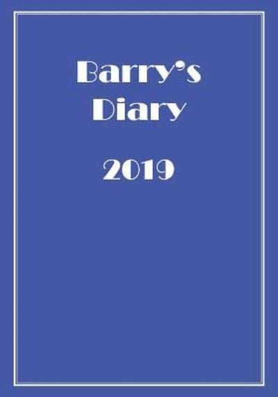 Cover for P M Peters · Barry's Diary 2019 (Pocketbok) (2018)