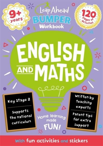 Cover for Leap Ahead Bumper Workbook 9+ Years English and Maths (Buch)