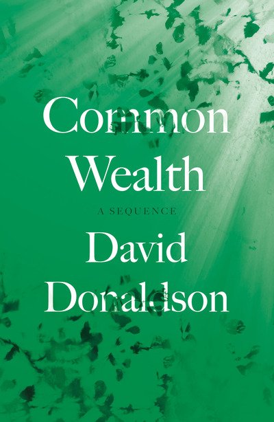 Cover for David Donaldson · Common Wealth: A Sequence (Paperback Bog) (2020)