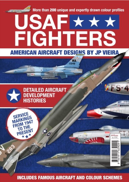 Cover for JP Viera · USAF Fighters (Paperback Book) (2021)