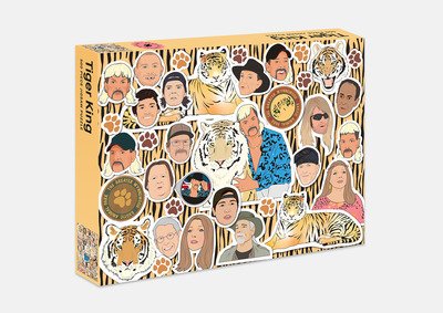 The Tiger King Puzzle: 500 piece jigsaw puzzle - Chantel de Sousa - Board game - Smith Street Books - 9781922417091 - July 1, 2020