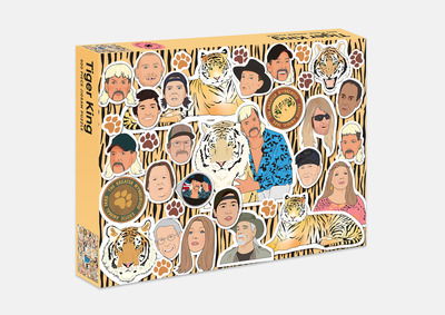 The Tiger King Puzzle: 500 piece jigsaw puzzle - Chantel de Sousa - Lautapelit - Smith Street Books - 9781922417091 - keskiviikko 1. heinäkuuta 2020