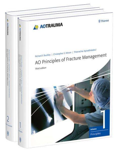 Cover for Richard Buckley · AO Principles of Fracture Management: Vol. 1: Principles, Vol. 2: Specific fractures (Inbunden Bok) [3 New edition] (2017)