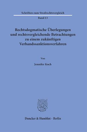 Cover for Koch · Rechtsdogmatische Überlegungen und (N/A) (2021)