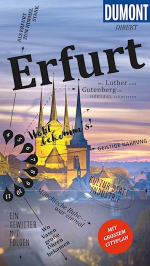 DuMont direkt Reiseführer Erfurt - Ulrich Seidel - Books - DuMont Reiseverlag - 9783616000091 - June 24, 2022