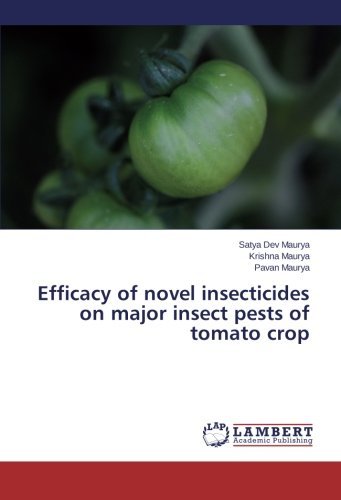 Cover for Pavan Maurya · Efficacy of Novel Insecticides on Major Insect Pests of Tomato Crop (Pocketbok) (2014)