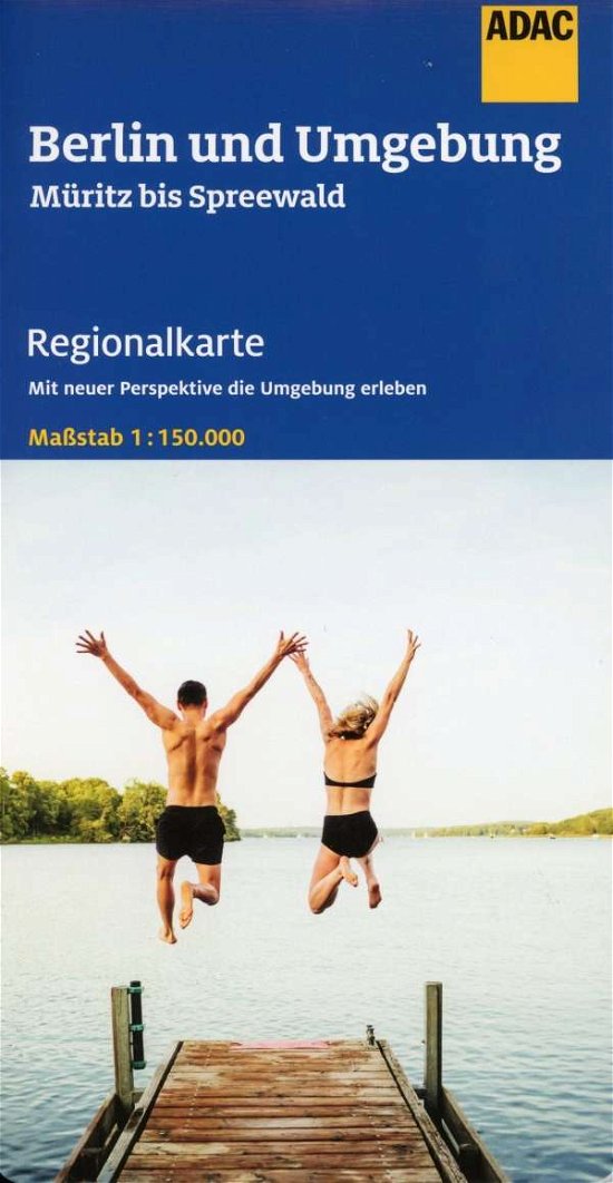 Cover for ADAC Verlag · ADAC Regionalkarte: Blatt 6: Berlin und Umgebung (Print) (2020)
