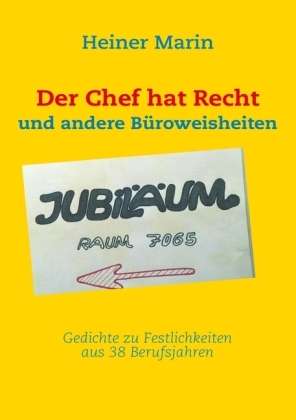 Cover for Marin · Der Chef hat Recht (Book)