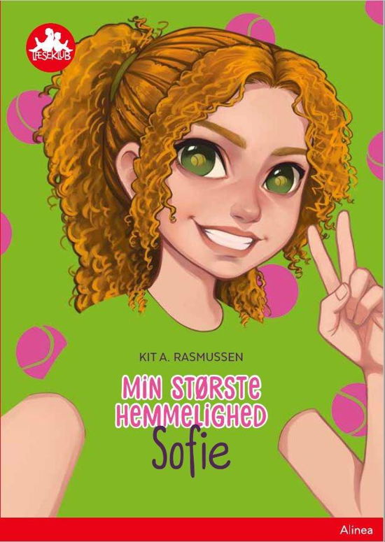 Cover for Kit A. Rasmussen · Læseklub: Min største hemmelighed, Sofie, Rød Læseklub (Gebundesens Buch) [1. Ausgabe] (2020)