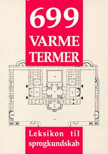 699 varme termer - Jens Cramer - Böcker - Aarhus Universitetsforlag - 9788772886091 - 1996