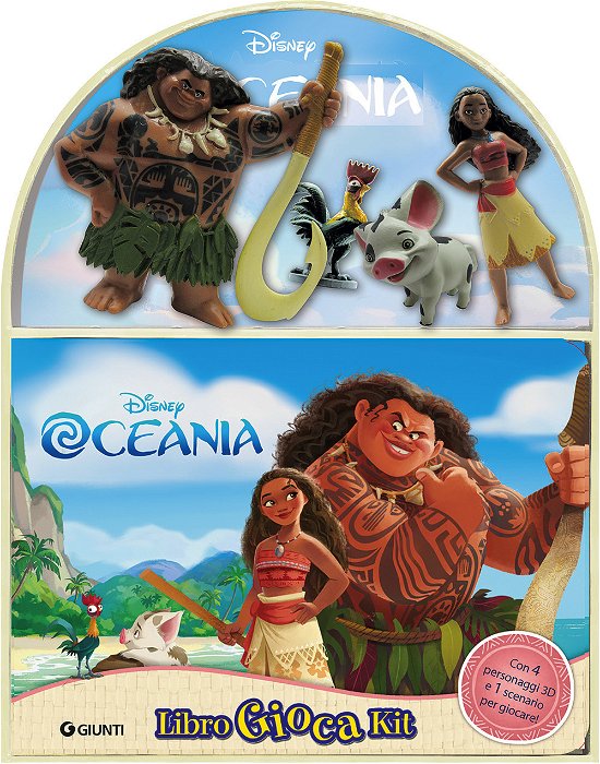 Cover for Disney · Oceania Librogiocakit (DVD)