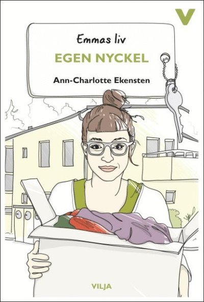 Cover for Ann-Charlotte Ekensten · Emmas liv: Egen nyckel (bok + ljudbok) (Hörbuch (CD)) (2015)