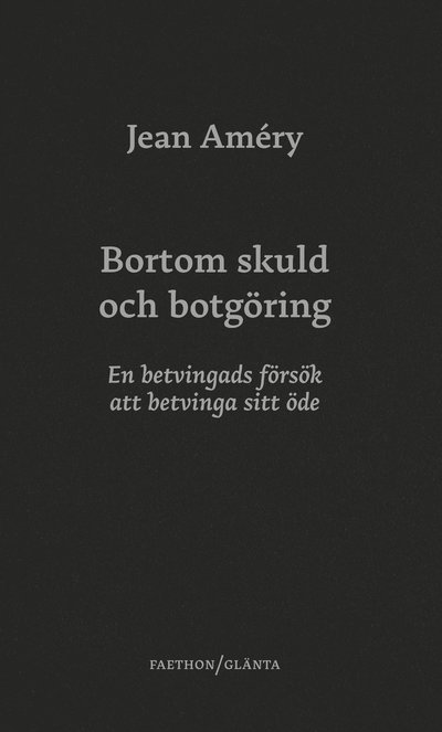 Cover for Jean Améry · Bortom skuld och botgöring (Book) (2021)