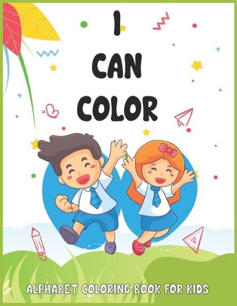 Cover for Bhabna Press House · I Can Color-alphabet Coloring Book for Kids (Paperback Bog) (2020)