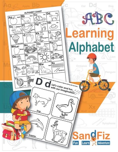 Cover for Sandfiz · ABC Learning Alphabet (Paperback Book) (2020)