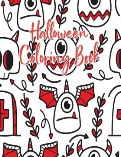 Cover for Mofiz Publication · Halloween coloring book (Paperback Bog) (2020)