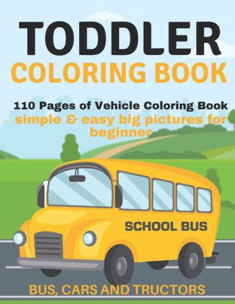 Cover for Af Book Publisher · Toddler Coloring Book (Pocketbok) (2021)