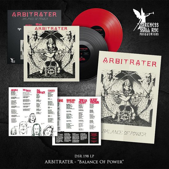 Cover for Arbitrater · Balance of Power (Black Vinyl) (LP) (2023)