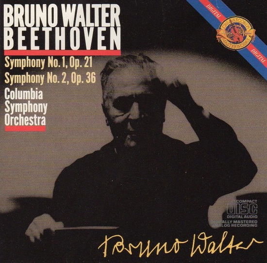 Cover for Walter Bruno / Columbia Symphony Orchestra · Symphony No. 1, Op. 21 / Symphony No. 2, Op.36 (CD) (1985)