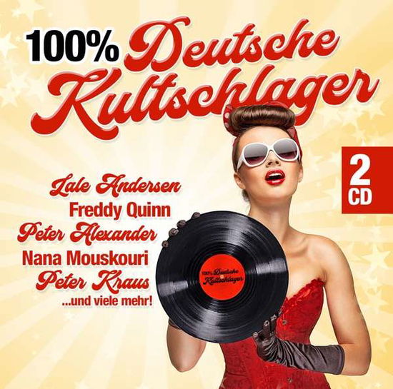 Cover for 100% Deutscher Schlagerkult (CD) (2020)