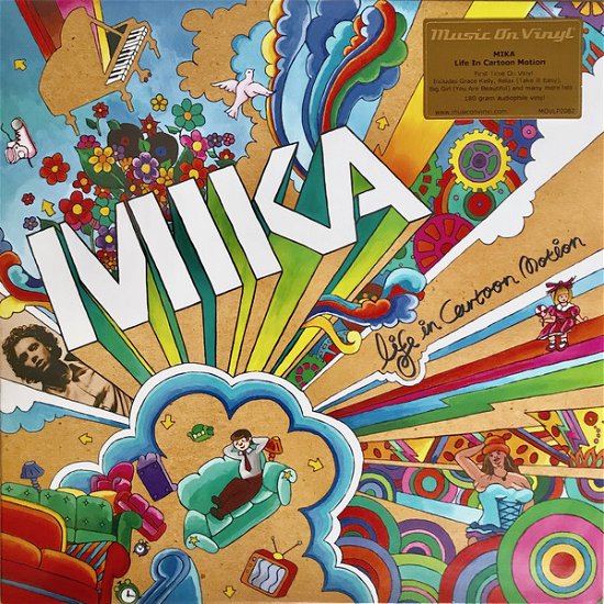 Cover for Mika · Life In Cartoon Motion (LP) (2018)