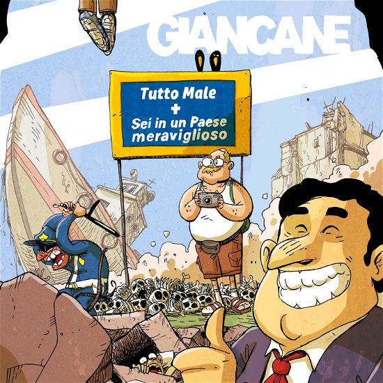 Cover for Giancane · Tutto Male (LP) [Coloured edition] (2023)