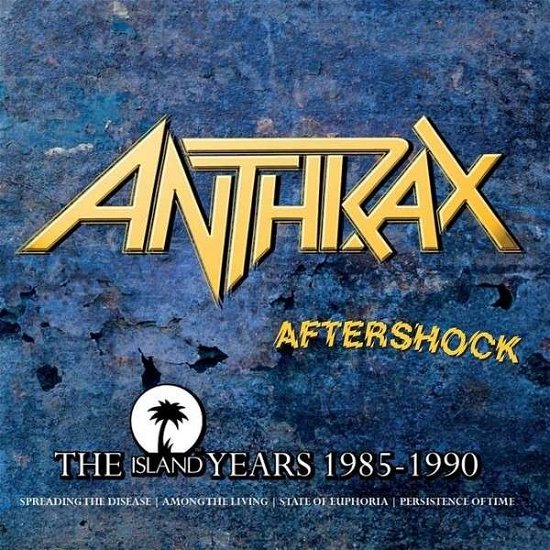 Cover for Anthrax · Aftershock - The Island Years 1985 (CD) [Box set] (2013)
