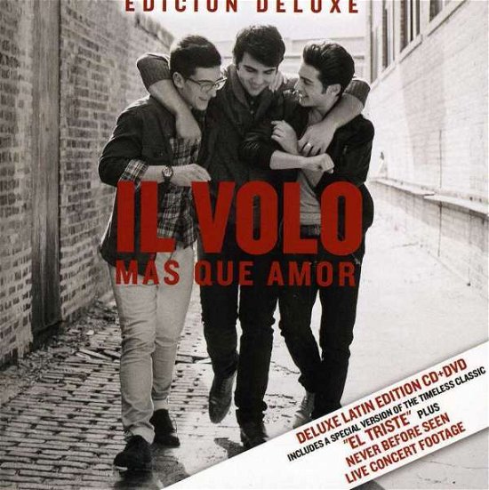 Cover for Il Volo · Il Volo-mas Que Amor (DVD/CD)