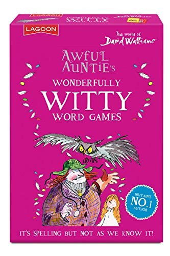 David Walliams Awful Auntie's Wonderfully Witty Word Games - David Walliams Awful Aunties Wonderfully Witty Card Game - Produtos - PAUL LAMOND GAMES - 0677666021092 - 3 de julho de 2020