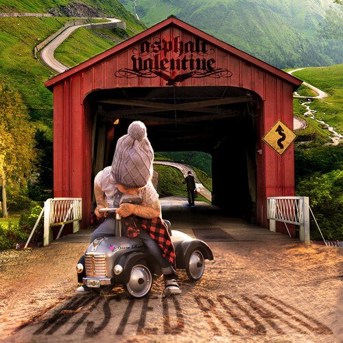 Cover for Asphalt Valentine · Twisted Road (CD) (2020)