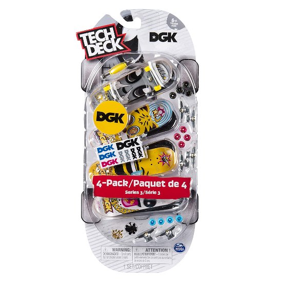 TED Tech Deck 4 Pack - Unspecified - Fanituote - Spin Master - 0778988192092 - 