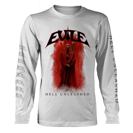 Cover for Evile · Hell Unleashed (White) (Tröja) [size XL] [White edition] (2021)