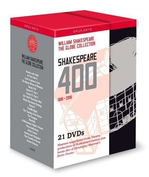 Cover for W. Shakespeare · Globe Collection: Shakespeare 400 1616-2016 (DVD) (2022)